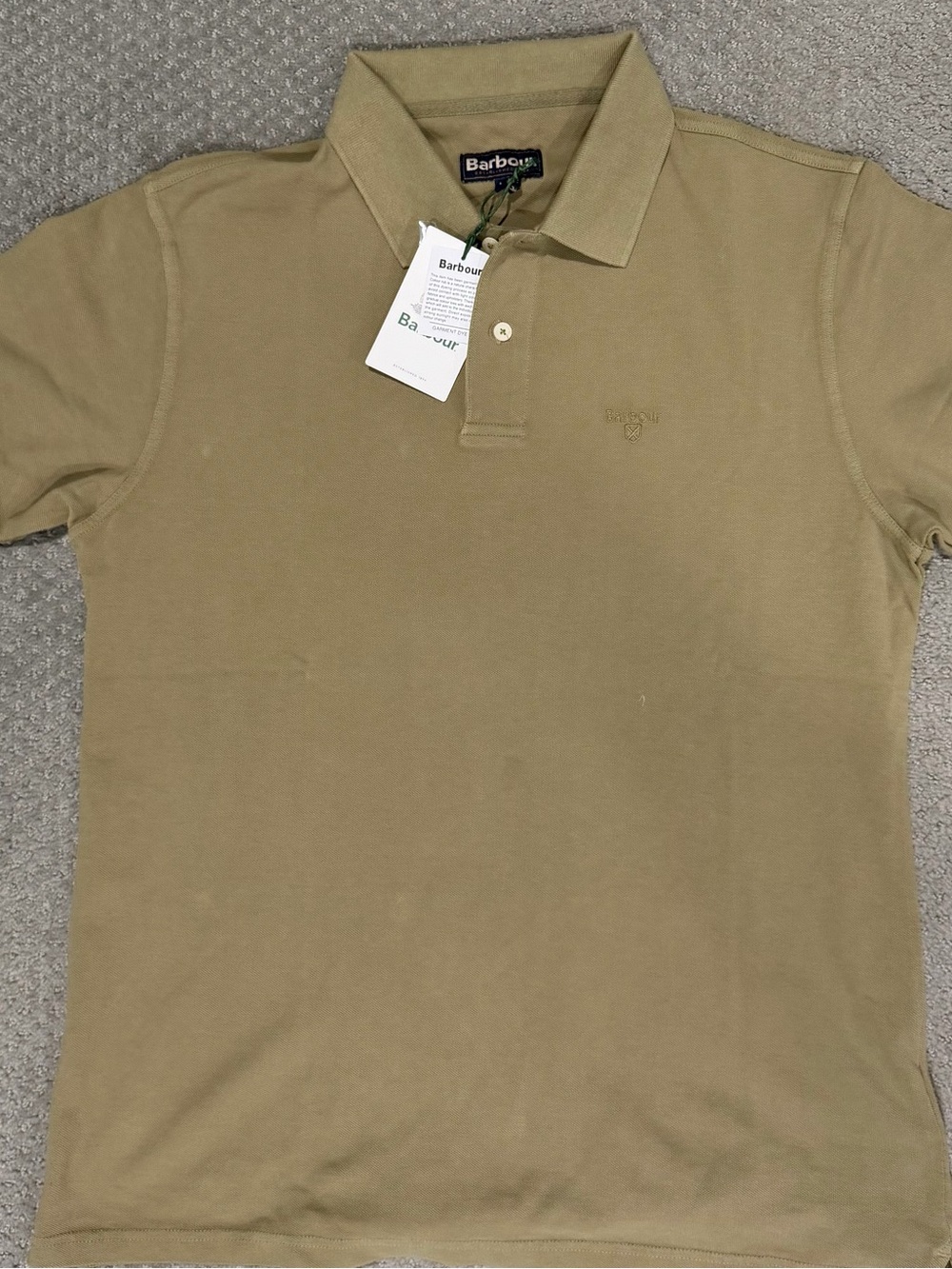Barbour Men’s  Polo Shirt - Size L